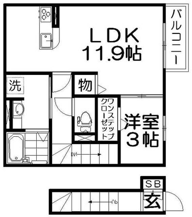 シャルマンドムスの物件間取画像